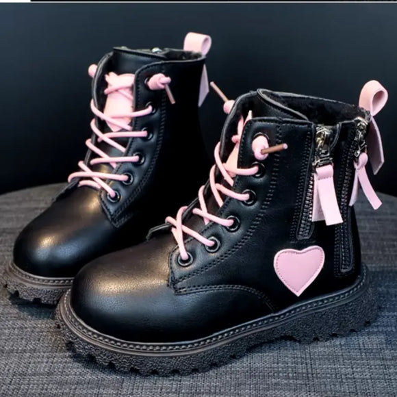 LEATHER BOOTS FOR GIRLS
